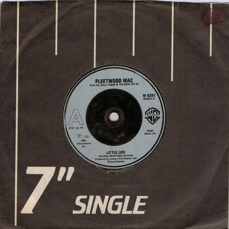 Fleetwood Mac : Little Lies (7", Single, Pal)