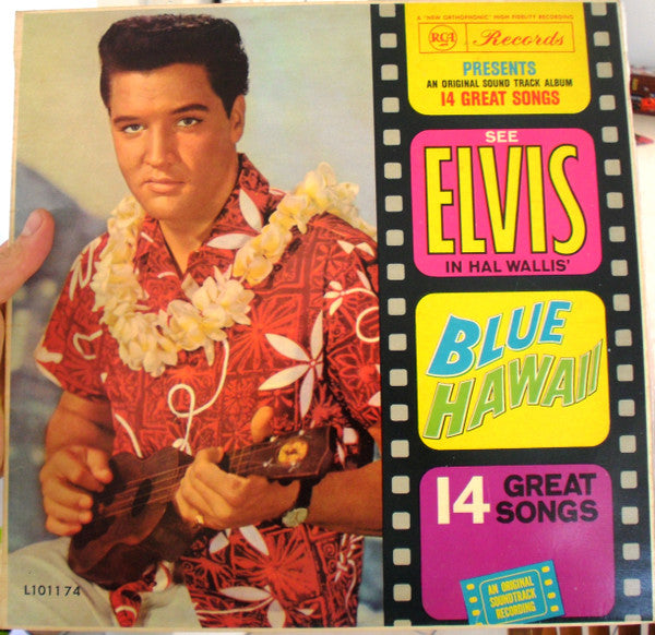 Elvis Presley : Blue Hawaii (LP, Album, Mono)