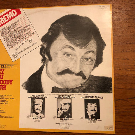 Col Elliott : Hey You Bloody Mug! (LP)