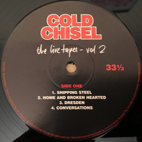 Cold Chisel : The Live Tapes - Vol 2 (2xLP, Album, RSD, Ltd)