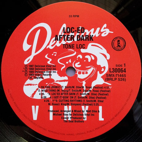 Tone-Lōc* : Lōc'ed After Dark (LP, Album)