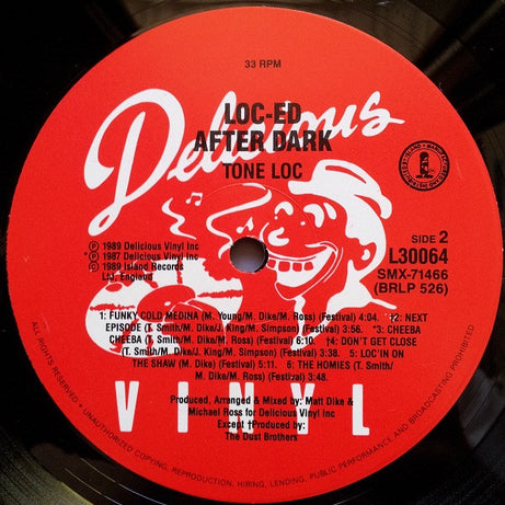 Tone-Lōc* : Lōc'ed After Dark (LP, Album)