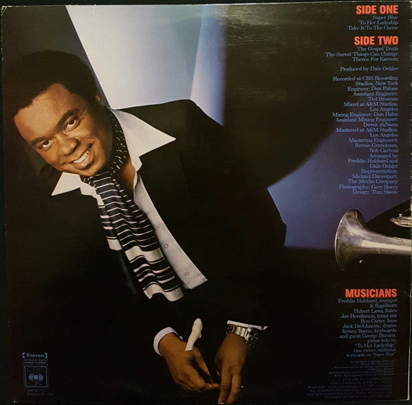 Freddie Hubbard : Super Blue (LP, Album)