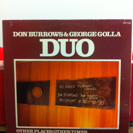 Don Burrows•George Golla Duo : Other Places Other Times (LP, Album)