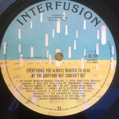 The Chiffons : Everything You Always Wanted To Hear By The Chiffons But Couldn't Get (LP, Comp, Mono)