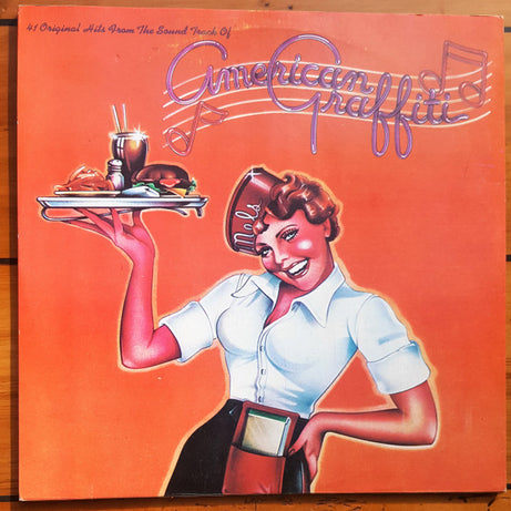Various : 41 Original Hits From The Sound Track Of American Graffiti (2xLP, Comp, Gat)