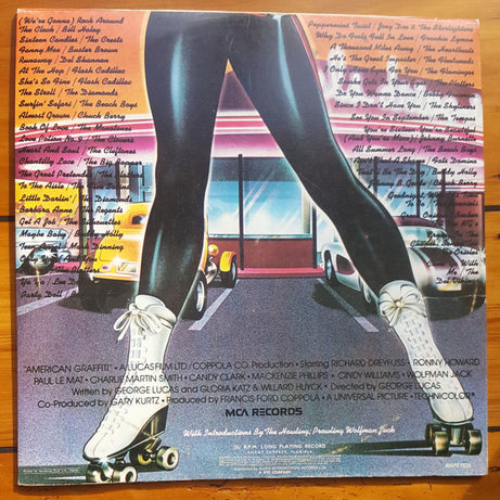 Various : 41 Original Hits From The Sound Track Of American Graffiti (2xLP, Comp, Gat)