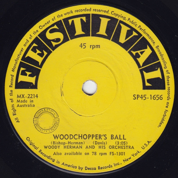 Woody Herman And His Orchestra : The Golden Wedding  (7", Single)