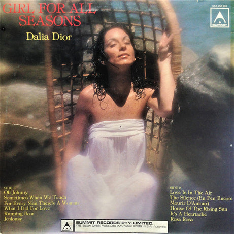 Dalia Dior : Girl For All Seasons (LP, Album)