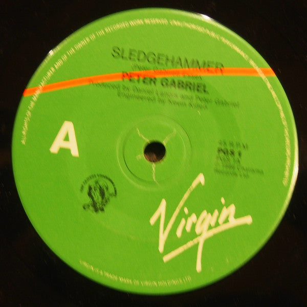 Peter Gabriel : Sledgehammer (7", Single)