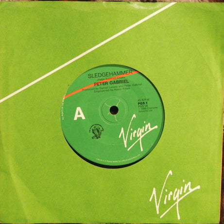 Peter Gabriel : Sledgehammer (7", Single)