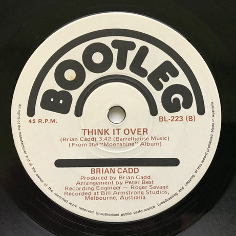 Brian Cadd : Let Go (7", Single)