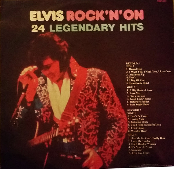 Elvis Presley : Rock 'N' On (2xLP, Comp)