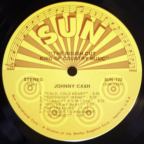 Johnny Cash : The Rough Cut King Of Country Music (LP, Comp)