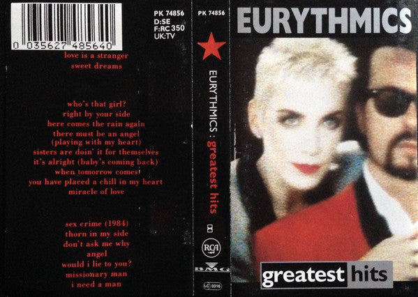 Eurythmics : Greatest Hits (Cass, Comp)