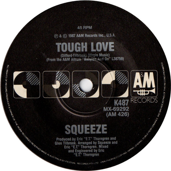 Squeeze (2) : 853-5937 (7", Single)
