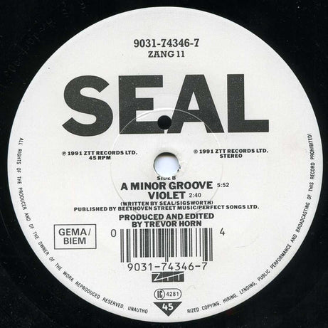 Seal : Future Love EP (7", EP)
