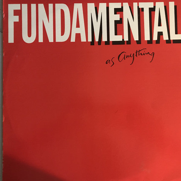 Mental As Anything : Fundamental As Anything (LP, Album)