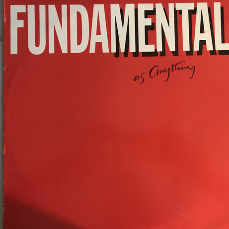 Mental As Anything : Fundamental As Anything (LP, Album)