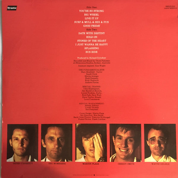 Mental As Anything : Fundamental As Anything (LP, Album)