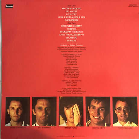 Mental As Anything : Fundamental As Anything (LP, Album)