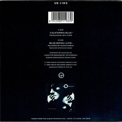 Roy Orbison : California Blue (7", Single)