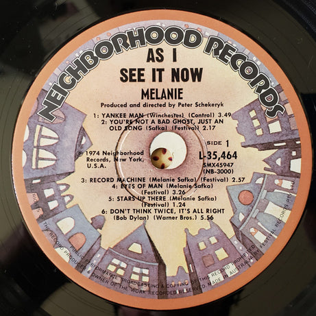 Melanie (2) : As I See It Now (LP, Album, Gat)