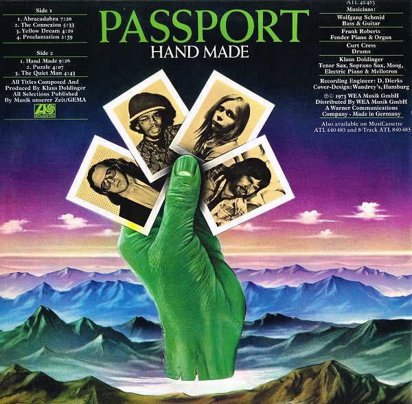 Passport (2) : Hand Made (LP, Album)