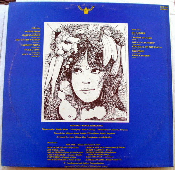Melanie (2) : The Good Book (LP, Album)