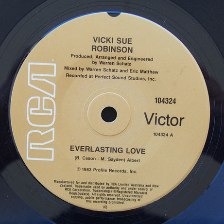 Vicki Sue Robinson : Everlasting Love (7", Single)