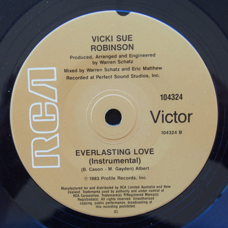 Vicki Sue Robinson : Everlasting Love (7", Single)