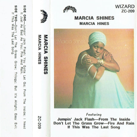 Marcia Hines : Marcia Shines (Cass, Album)