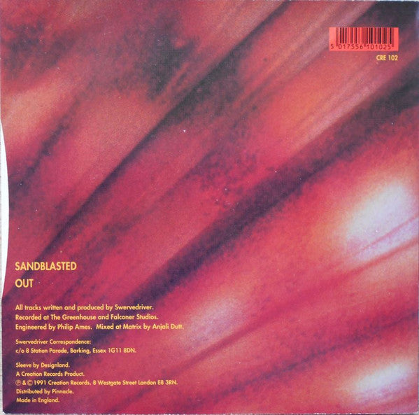 Swervedriver : Sandblasted (7", EP)