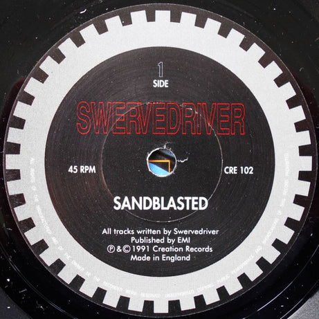 Swervedriver : Sandblasted (7", EP)