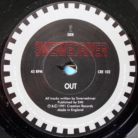 Swervedriver : Sandblasted (7", EP)
