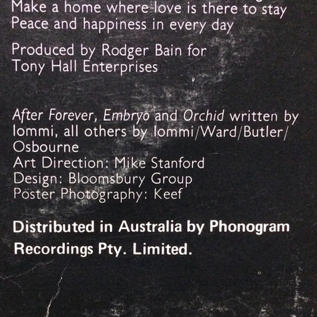 Black Sabbath : Master Of Reality (LP, Album, Rev)