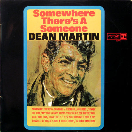 Dean Martin : Somewhere There's A Someone (LP, Album, Mono)