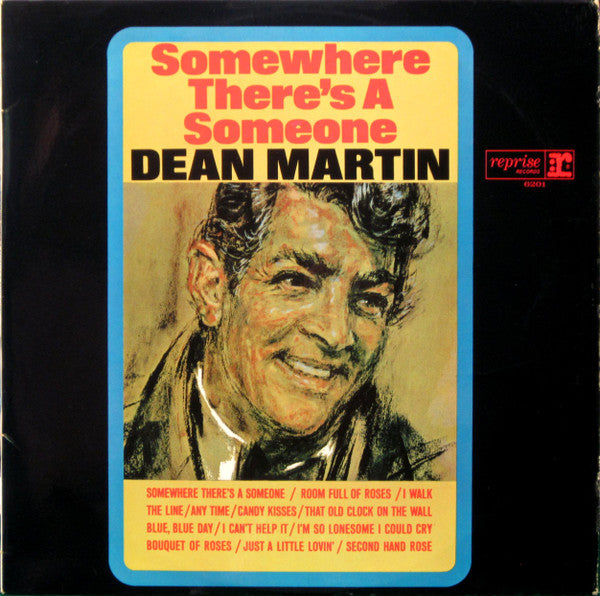 Dean Martin : Somewhere There's A Someone (LP, Album, Mono)