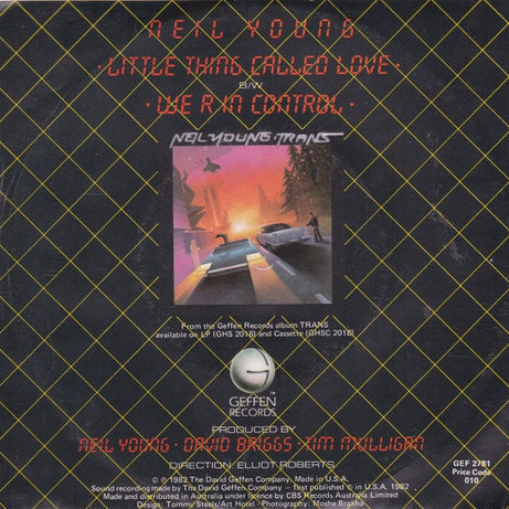 Neil Young : Little Thing Called Love (7", Single)