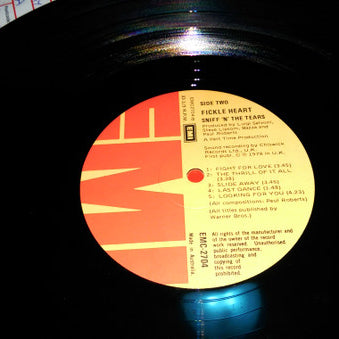 Sniff 'n' the Tears : Fickle Heart (LP, Album)