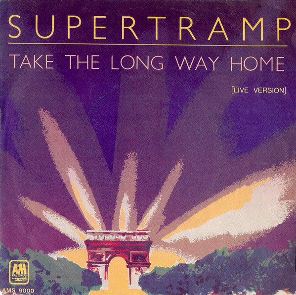 Supertramp : Take The Long Way Home [Live Version] (7", Single)