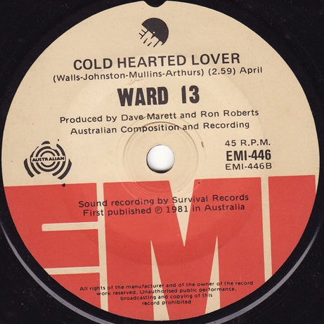 Ward 13 : See Venice And Die (7", Single)