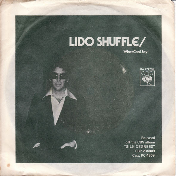 Boz Scaggs : Lido Shuffle / What Can I Say (7", Single)
