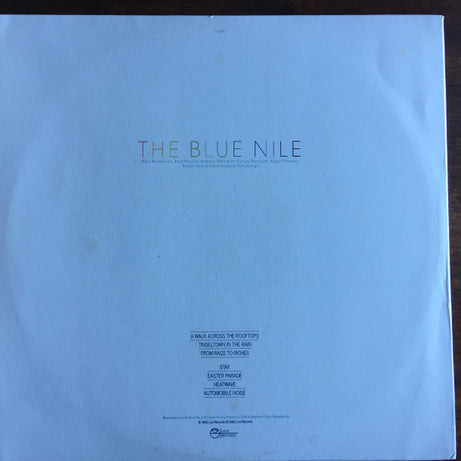 The Blue Nile : A Walk Across The Rooftops (LP, Album)