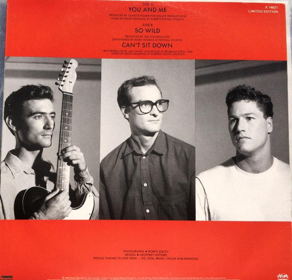 The Cockroaches : You And Me (12", Single, Ltd)