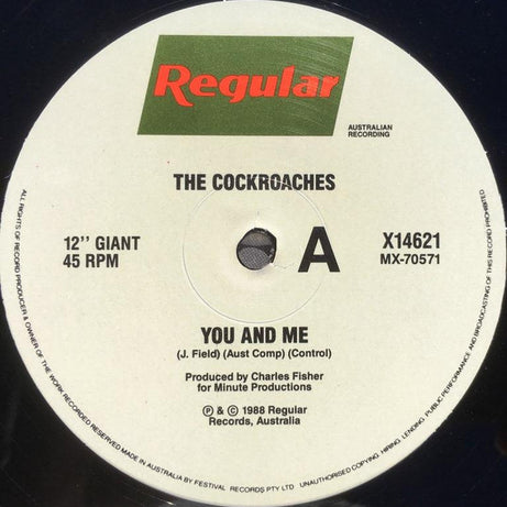 The Cockroaches : You And Me (12", Single, Ltd)