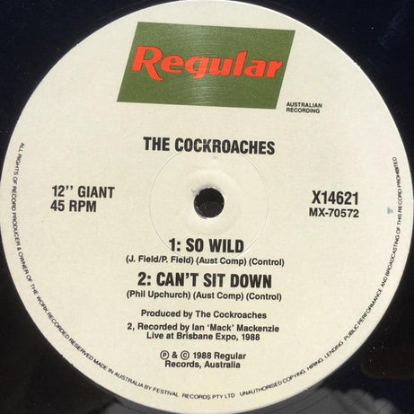 The Cockroaches : You And Me (12", Single, Ltd)