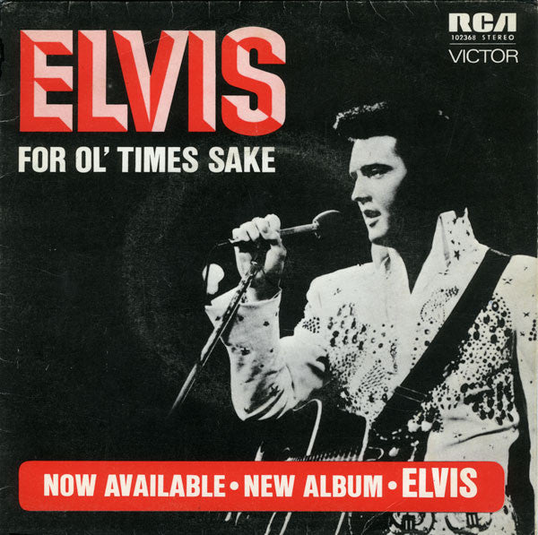 Elvis Presley : Raised On Rock (7", Single)