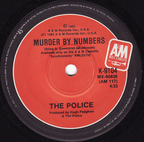 The Police : Every Breath You Take (7", Single)