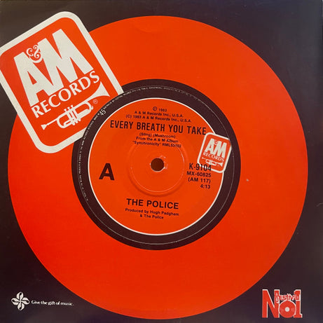 The Police : Every Breath You Take (7", Single)